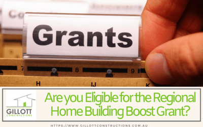 Are you Eligible for the Regional Home Building Boost Grant?